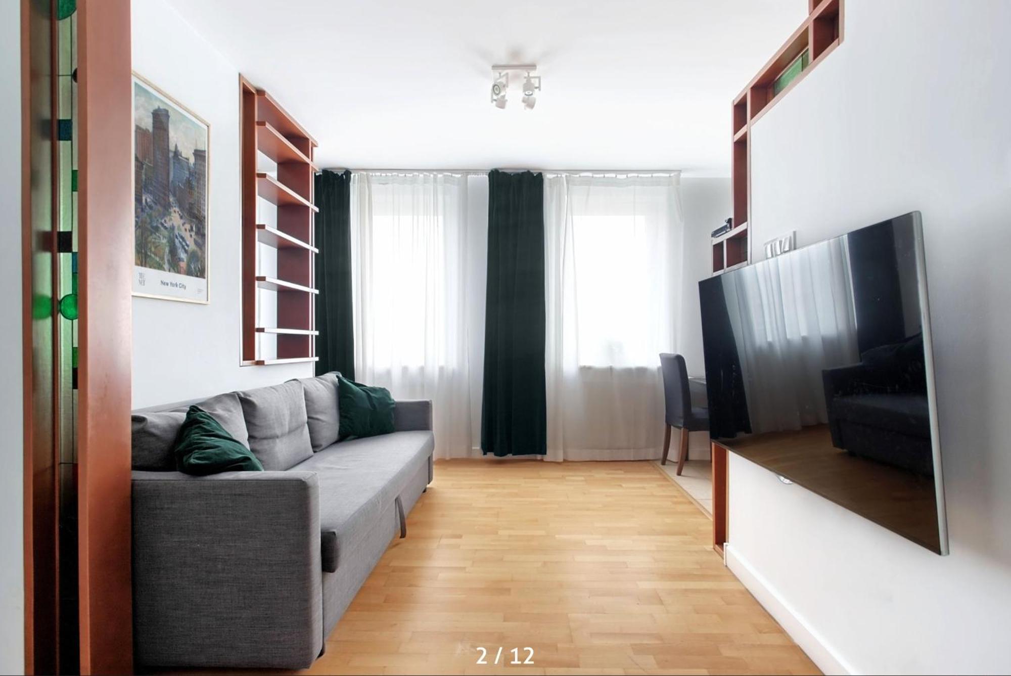 Ferienwohnung Spacious Quiet Apt Close To The Belvedere Palace Warschau Exterior foto